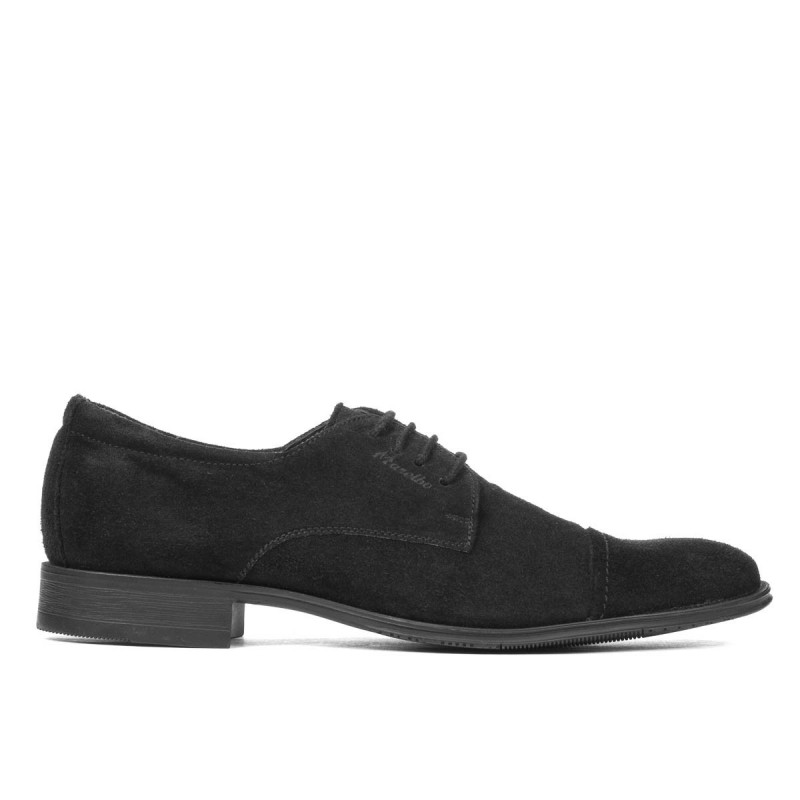 Elegantní boty pro dospívající 388 černý velur