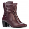Dámské kotníkové boty 1156 bordo