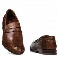 Elegantní pánské boty 815 hnědé