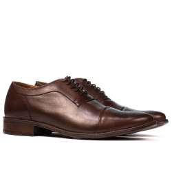 Elegantní pánské boty 802 hnědé
