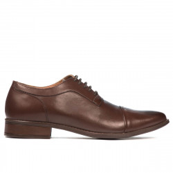 Elegantní pánské boty 802 hnědé