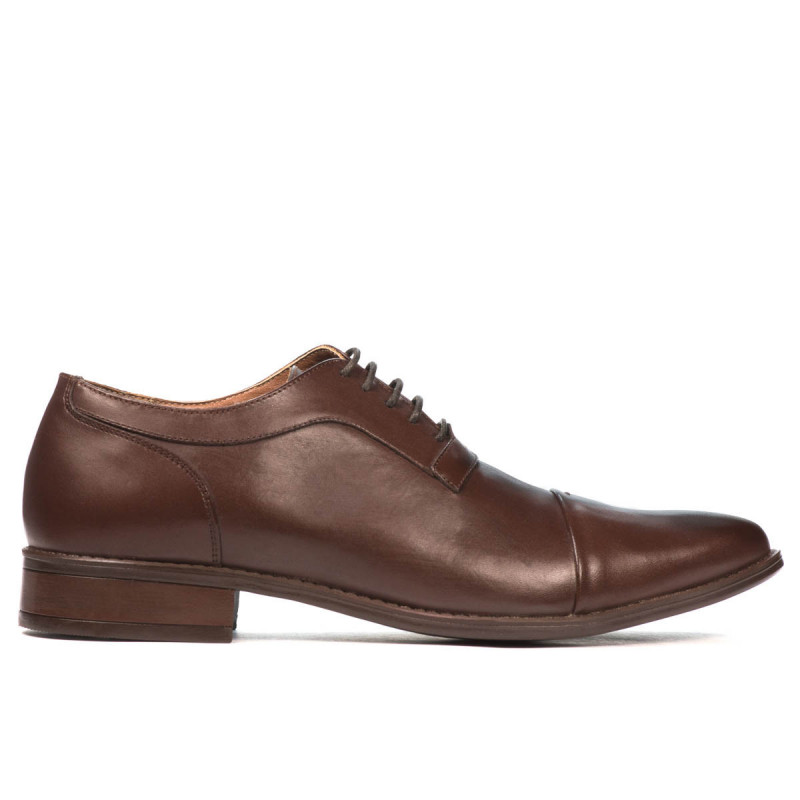 Elegantní pánské boty 802 hnědé