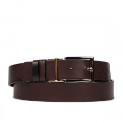 Dámský pásek 22m bordo+černý