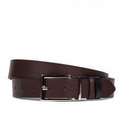 Dámský pásek 22m bordo+černý