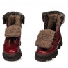 Dětské boty 3022 bordo