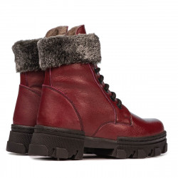 Dětské boty 3022 bordo