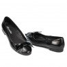 Dámské baleríny 6033 černá kombinace