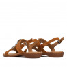 Dámské sandály 5073 velur camel