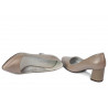 Elegantní dámské boty 1283 cappuccino