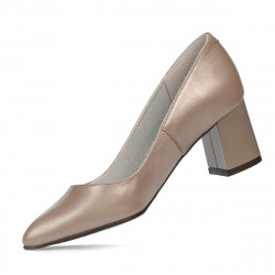 Elegantní dámské boty 1283 cappuccino