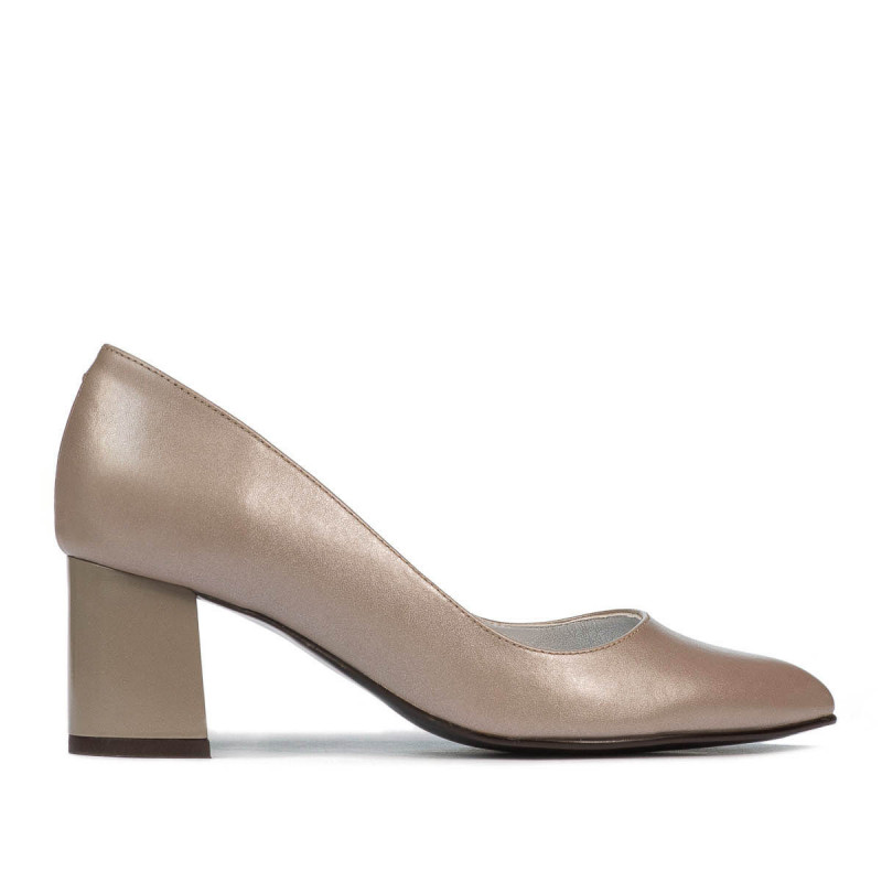 Elegantní dámské boty 1283 cappuccino