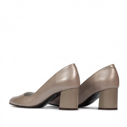 Elegantní dámské boty 1283 cappuccino