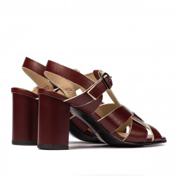 Dámské sandály 1284 bordo