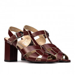 Dámské sandály 1284 bordo