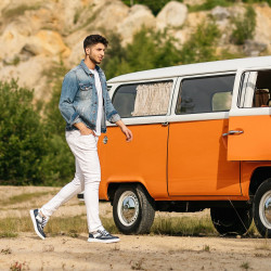 Pánské sportovní boty 928 indigo kombinované