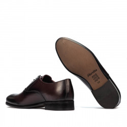 Elegantní pánské boty 932 bordo