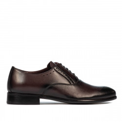 Elegantní pánské boty 932 bordo