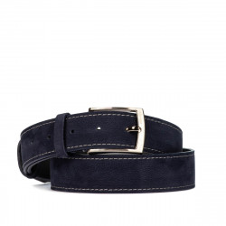 Pánský pásek 53bc indigo velur