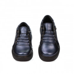 Dětské boty 71c indigo perleťové