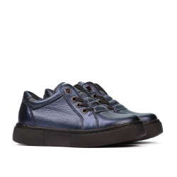 Dětské boty 71c indigo perleťové