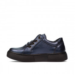 Dětské boty 71c indigo perleťové