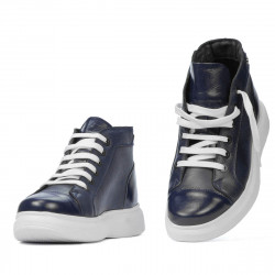 Pánské boty 4125 indigo kombinace