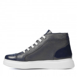 Pánské boty 4125 indigo kombinace