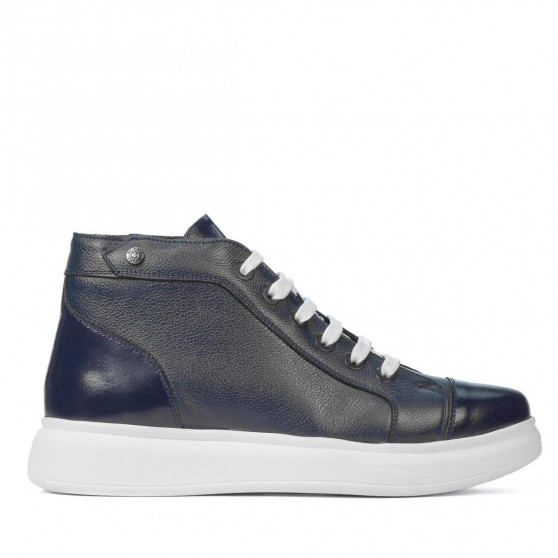 Pánské boty 4125 indigo kombinace