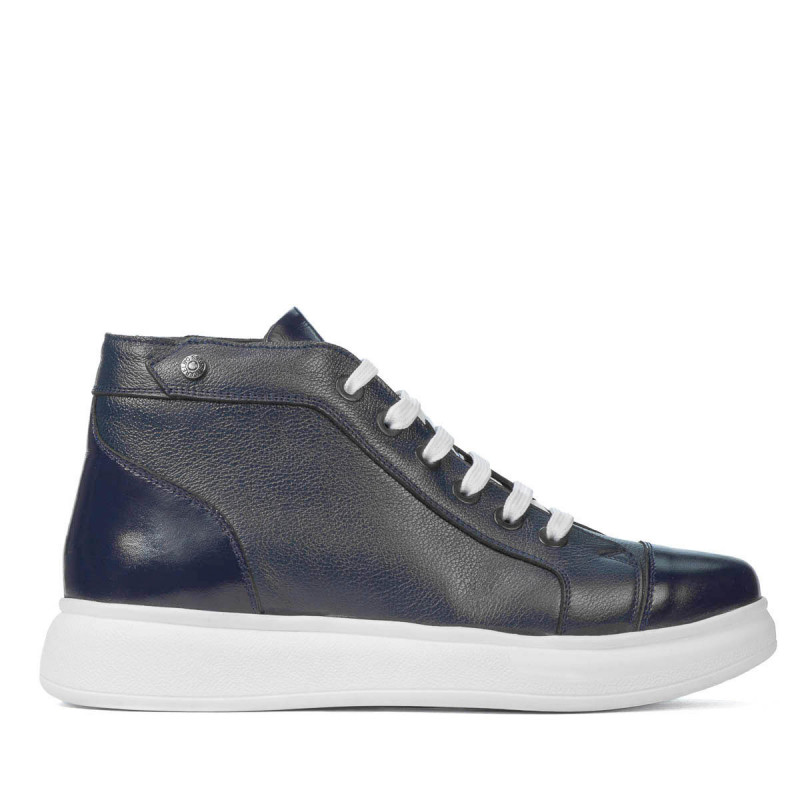 Pánské boty 4125 indigo kombinace
