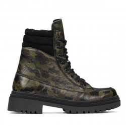 Dámské boty 3362 khaki maskování