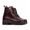 Dětské boty 106c bordo