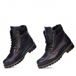 Dámské kotníkové boty 3269-1 indigo