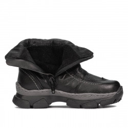 Dětské boty 108c černá kombinace