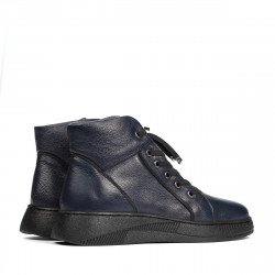 Teenagerové kotníkové boty 4009 indigo