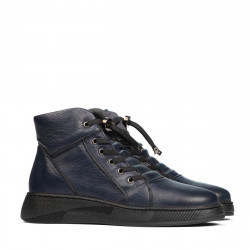 Teenagerové kotníkové boty 4009 indigo