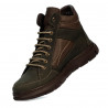 Pánské boty 4128 tuxon khaki kombinace