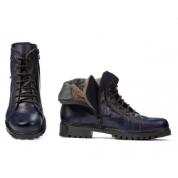 Pánské boty 4131 indigo