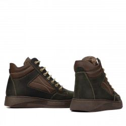 Dospívající boty 4010 tuxon khaki