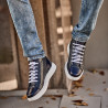 Pánské boty 4125 indigo kombinace lifestyle