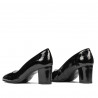 Elegantní dámské boty 1268 černý lak