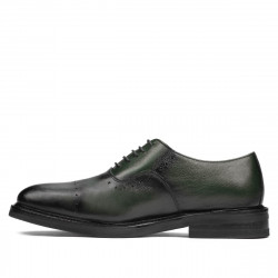 Elegantní pánské boty 937 a zelená