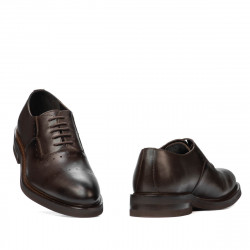 Elegantní pánské boty 937m v kávě
