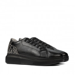 Casual/sportovní boty 6048 černá kombinace