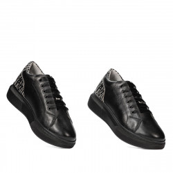 Casual/sportovní boty 6048 černá kombinace