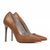 Elegantní dámské boty 1289 camel