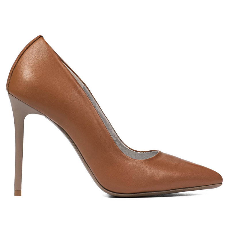 Elegantní dámské boty 1289 camel