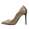 Elegantní dámské boty 1289 měděné