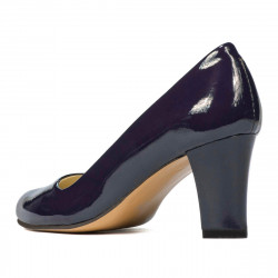 Dámské elegantní boty 1209 lak indigo