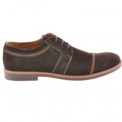 Pánské ležérní / elegantní boty 749 kávová velur