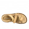 Dětské sandály 318 camel kombinované